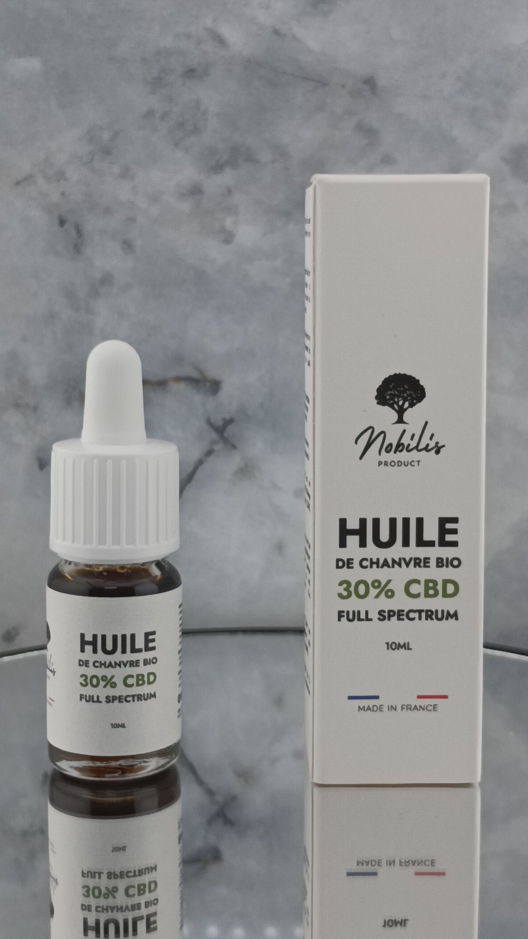 💧 Nobilis – Huile CBD Full Spectrum 30% (3000 mg) | 10 ml | MADE IN FRANCE