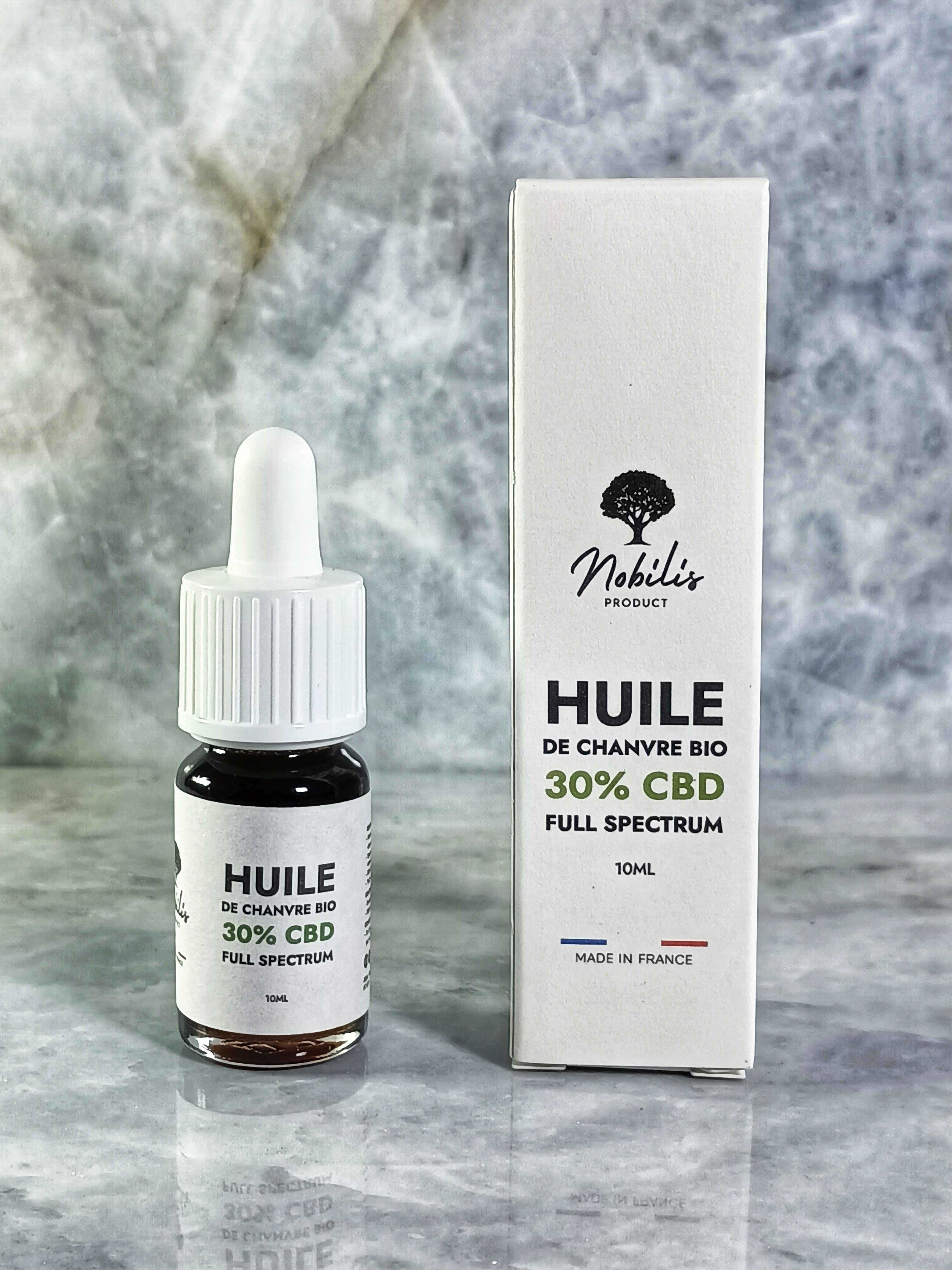 💧 Nobilis – Huile CBD Full Spectrum 30% (3000 mg) | 10 ml | MADE IN FRANCE