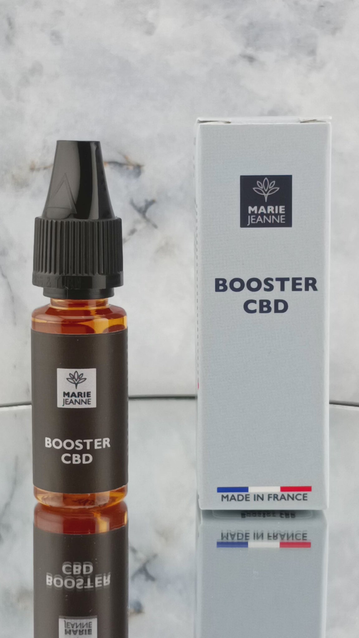 💨 Marie Jeanne – Booster E-Liquide CBD 1500mg | 10ml | 0% THC